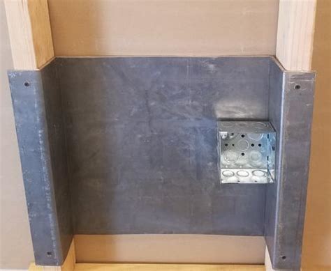 lead backed electrical boxes|lead lined electrical boxes.